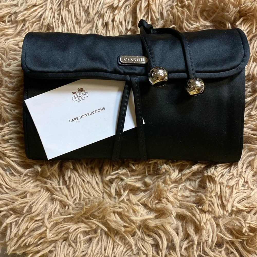 COACH Jewelry Holder Travel Storage Case - Picture 1 of 6